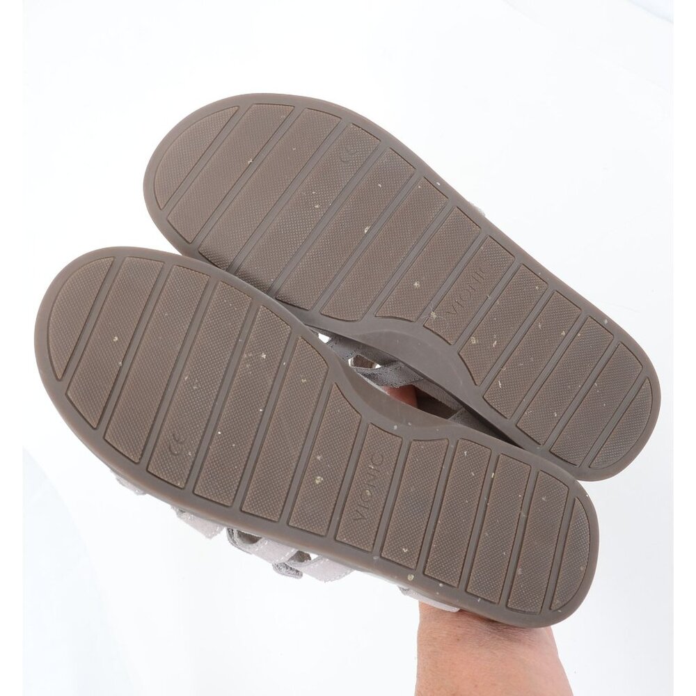 Vionic Ritta Gladiator Hook & Loop Suede Strappy … - image 7